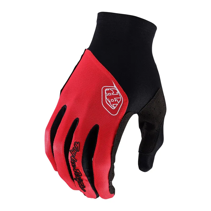 Troy Lee Designs Flowline Mono Gloves in Red